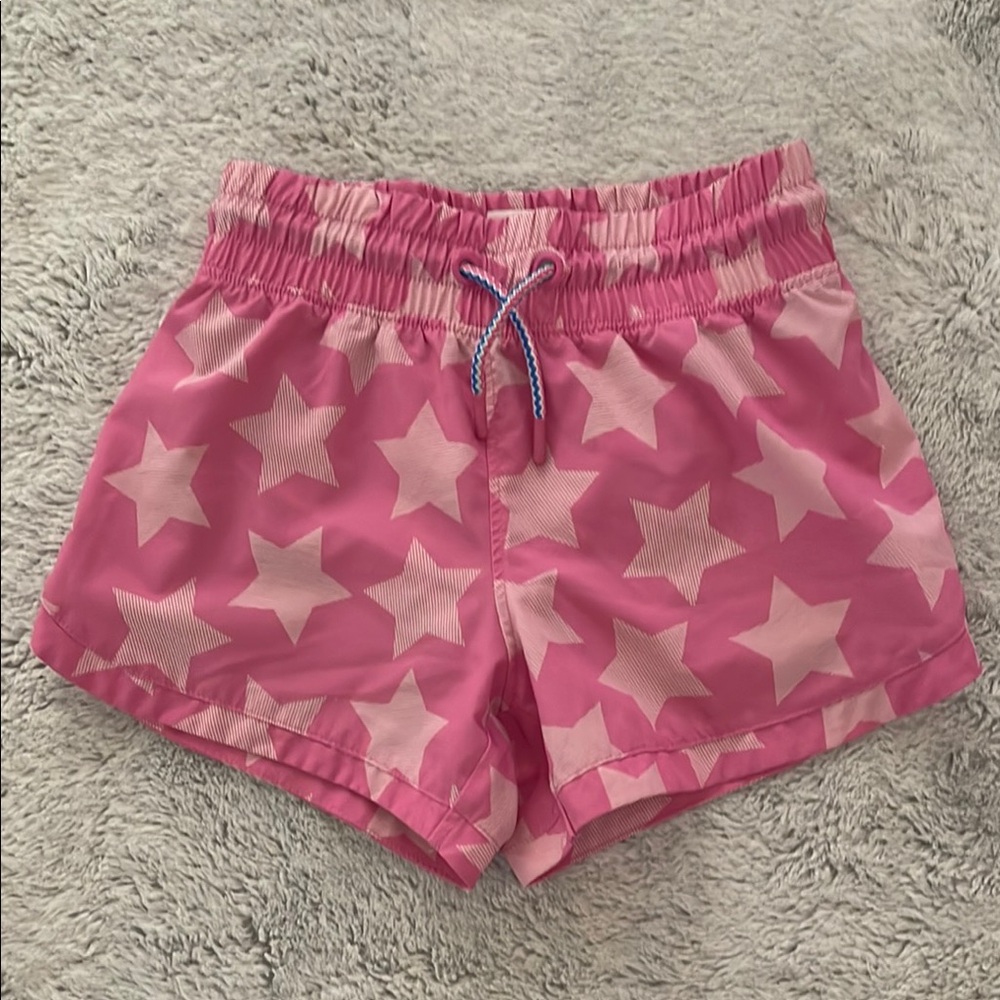 Pink Star Patterned Shorts SZ 7/8